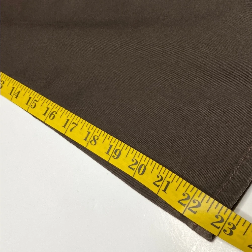 PacSun Cropped Dark Brown Chinos